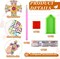 12 Pcs Cross 5D Diamond Painting Bookmarks Rhinestone Kits
